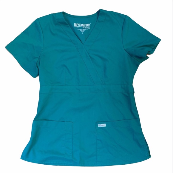 Grey's Anatomy Tops - Greys anatomy by Barco green top Small